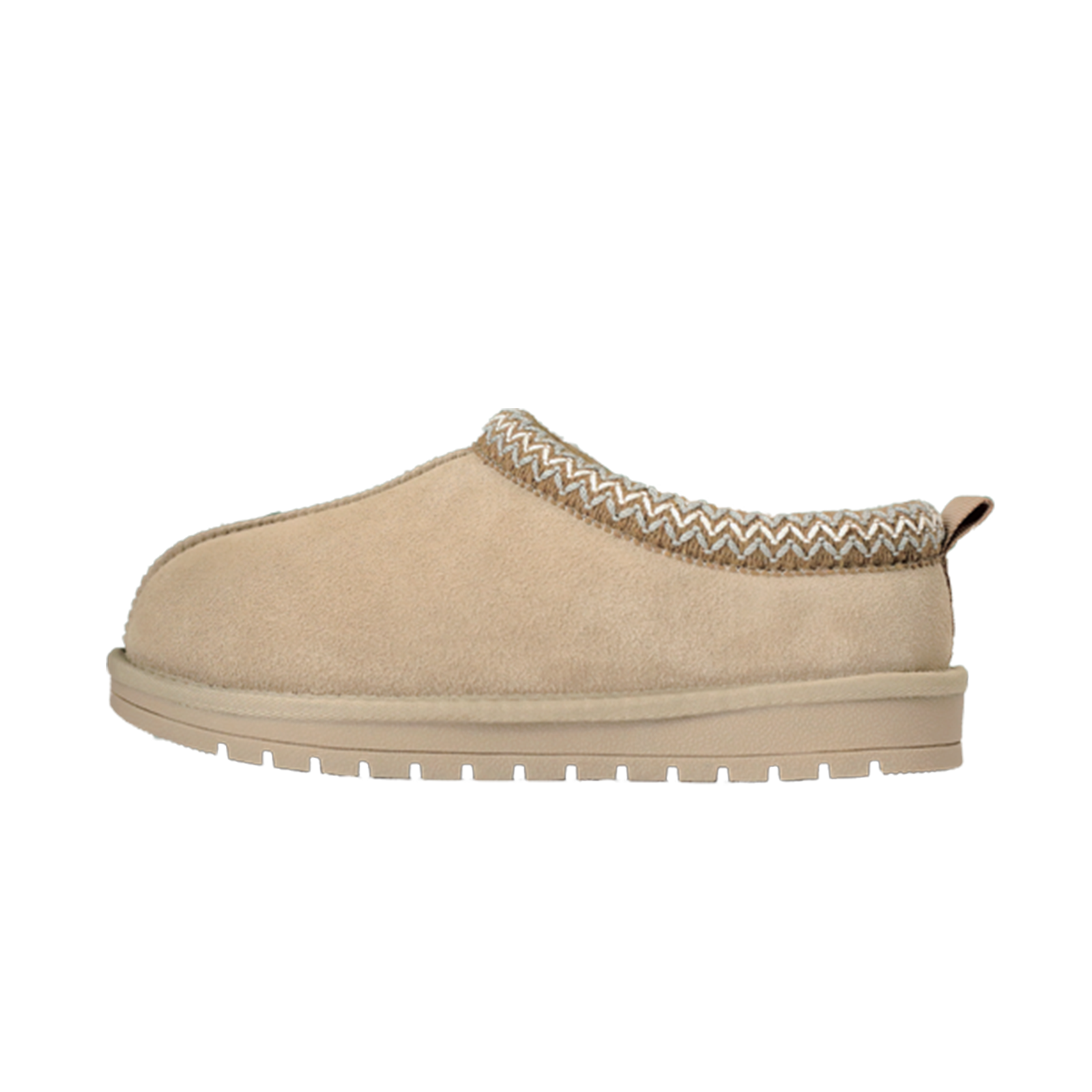 Suede Braided Fluffy Slip-on Slipper Shoes