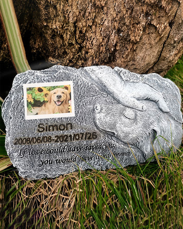 Pet Memorial-Resin Pet Tombstone