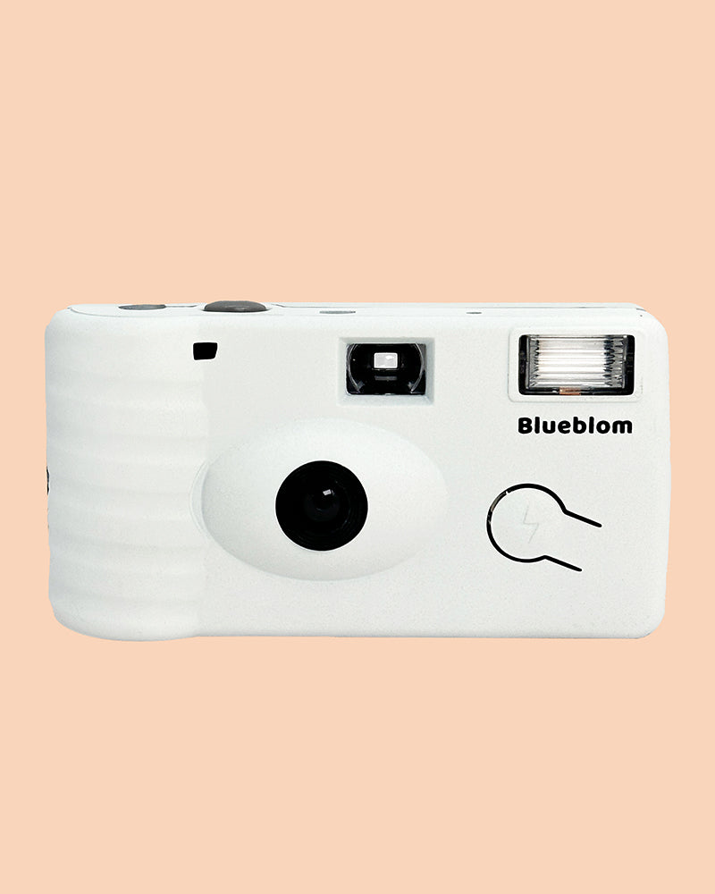 Disposable Camera with Flash- White