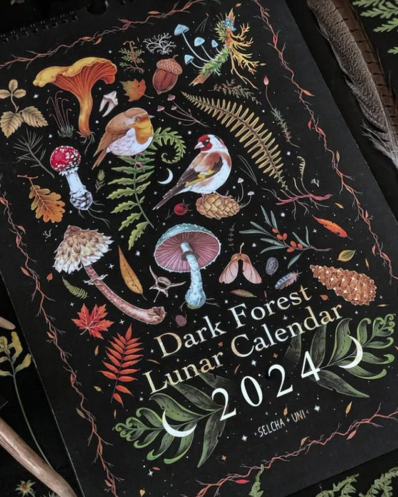 2024 Dark Forest Lunar Calendar