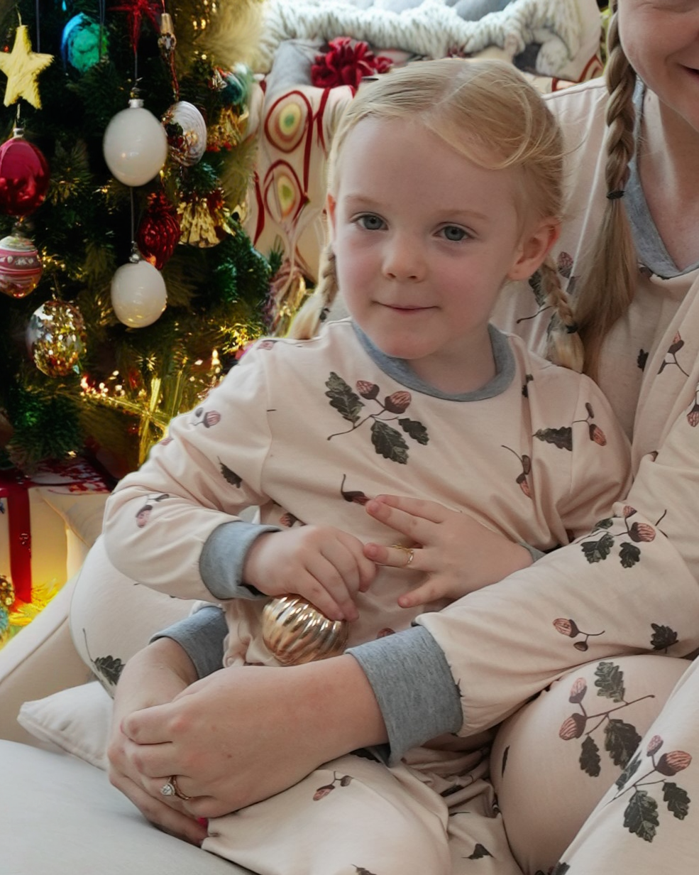 Blossom Cheer-Family Matching Christmas Pajamas