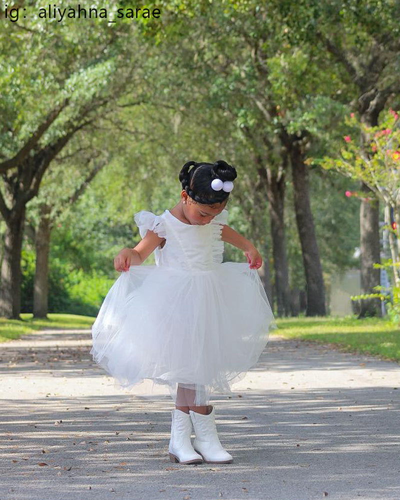 Elegant Blooms-Flower Girl Dress