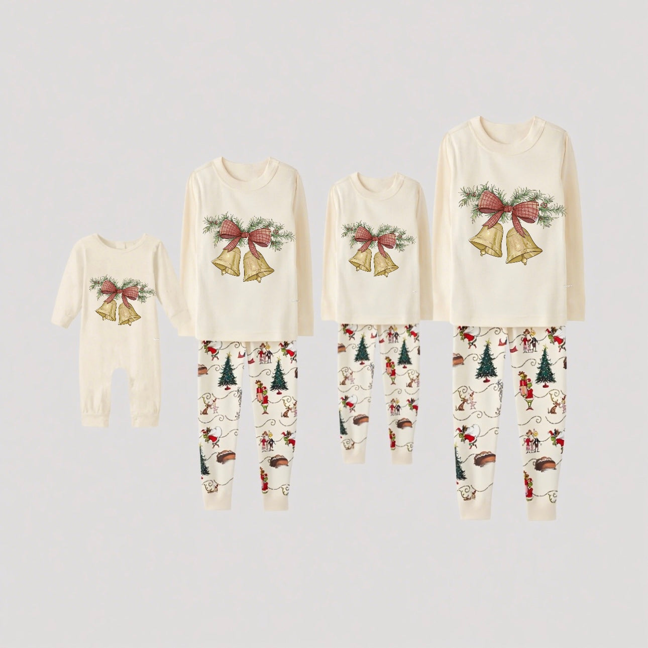 Jingle Lull-Grinch Family Christmas Pajamas