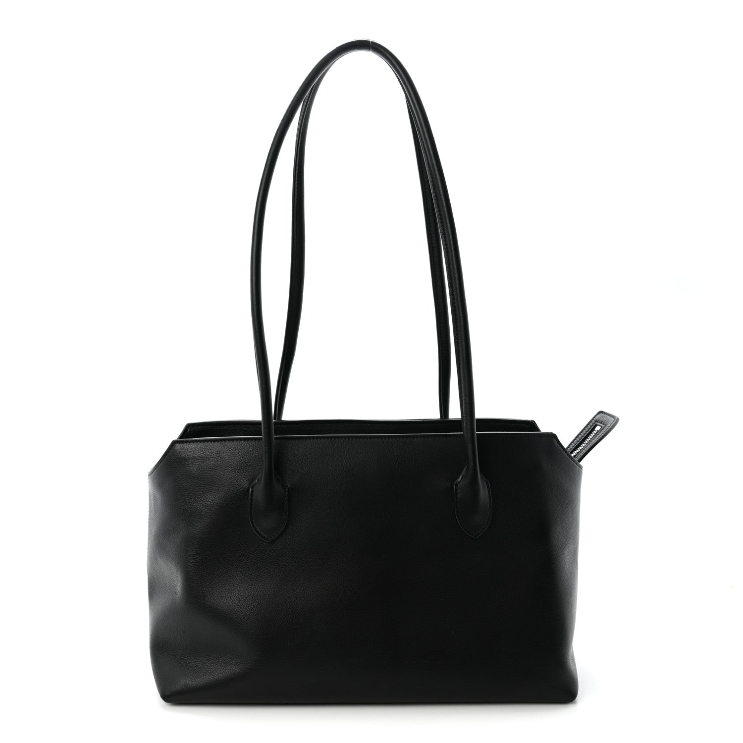 Grained Calfskin Terrasse Bag Black
