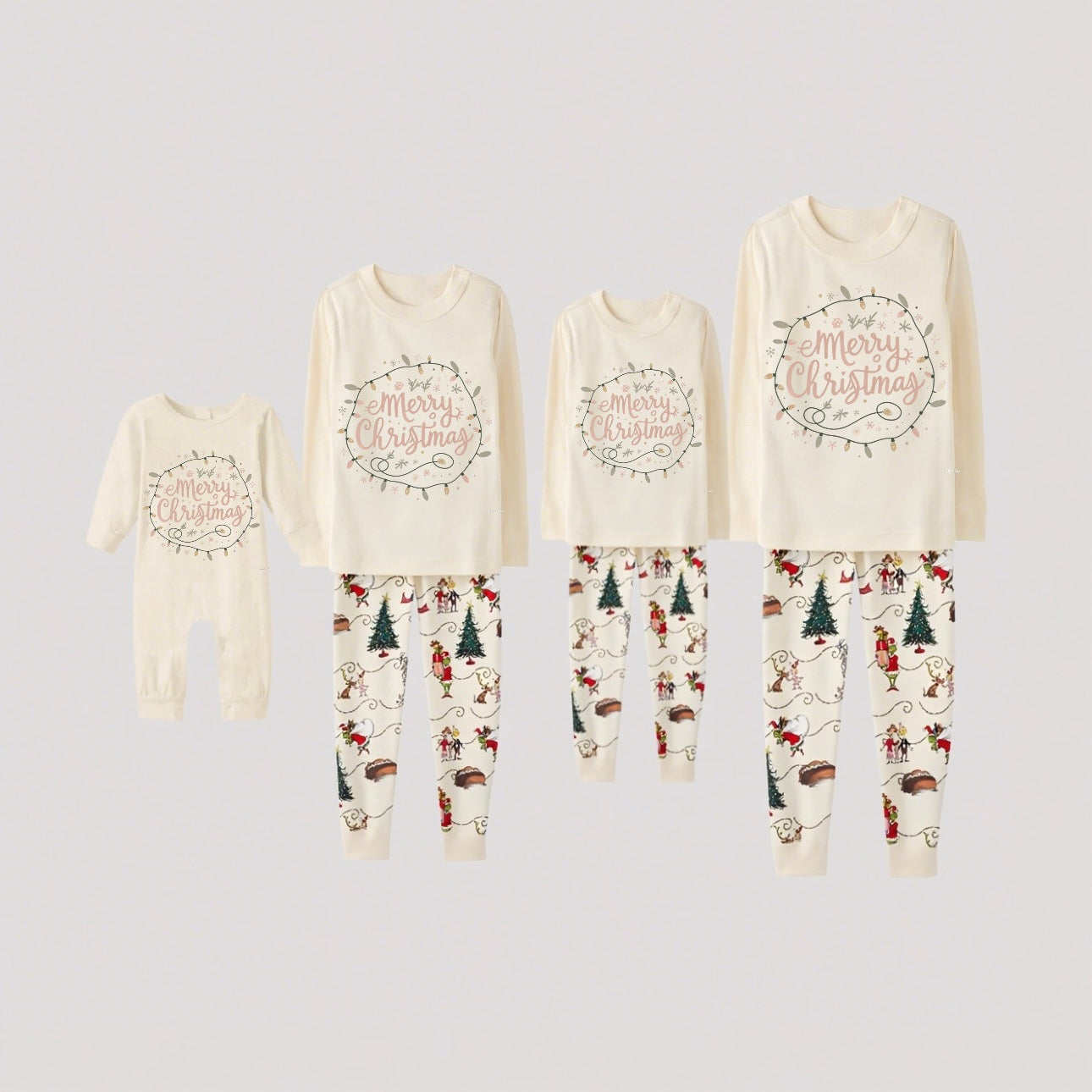 Noel Nest-Grinch Family Christmas Pajamas