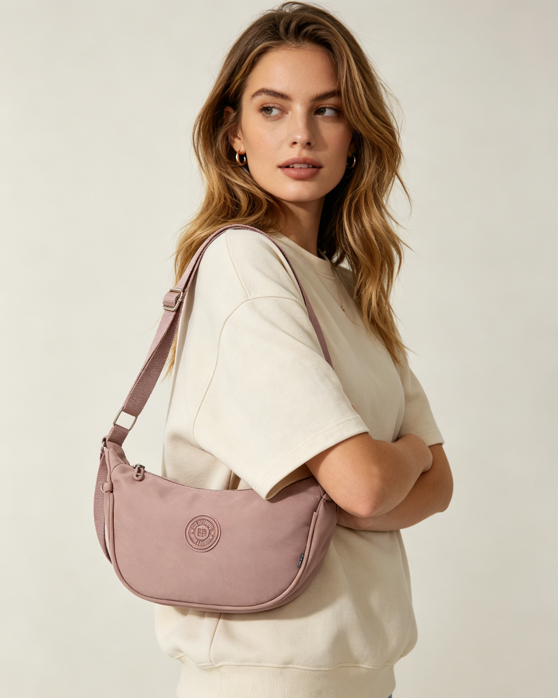 Waterproof Nylon Shoulder Crossbody Bag Koala Sling Bag