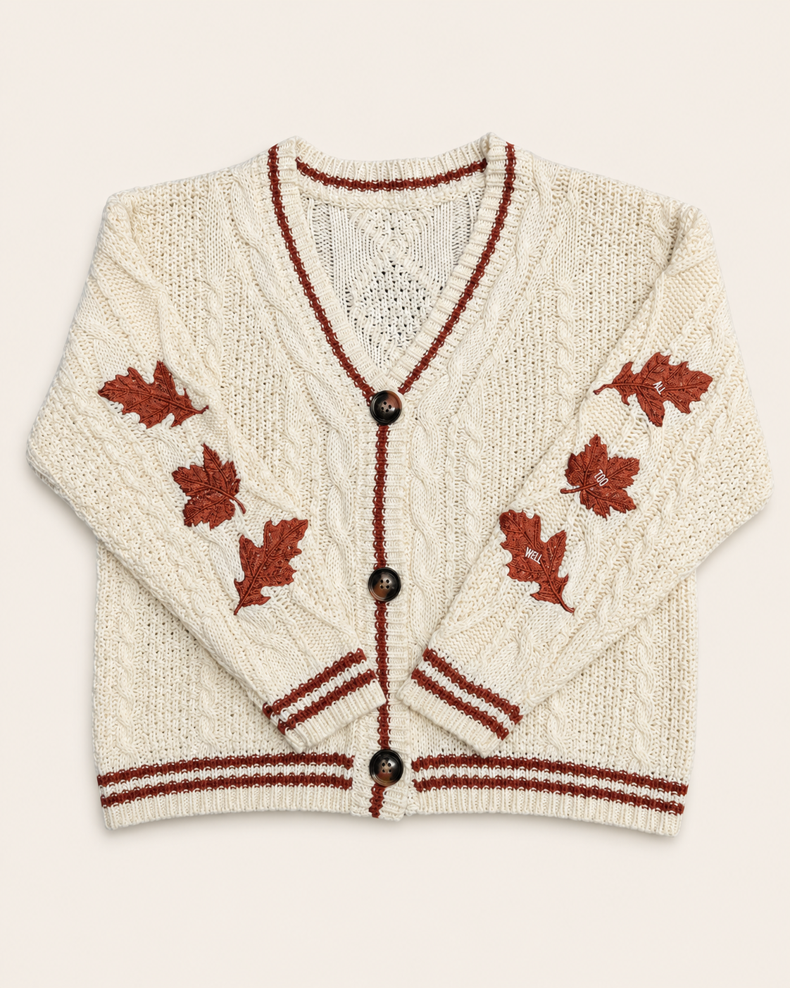 Maple Leaf All Too Well Taylors Version Autumn Cardigan