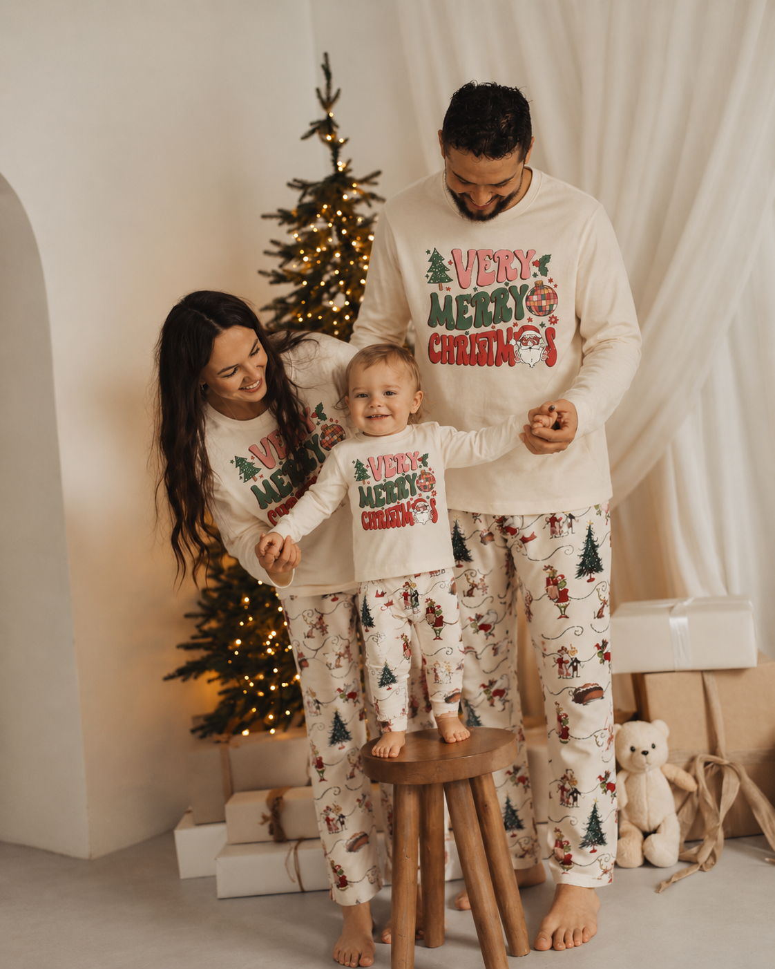 Merry Pines-Grinch Family Christmas Pajamas