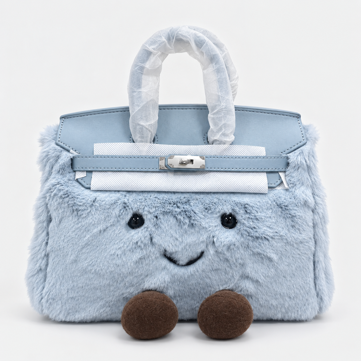 Denim Blue-Jellycat Mini birkin Bag