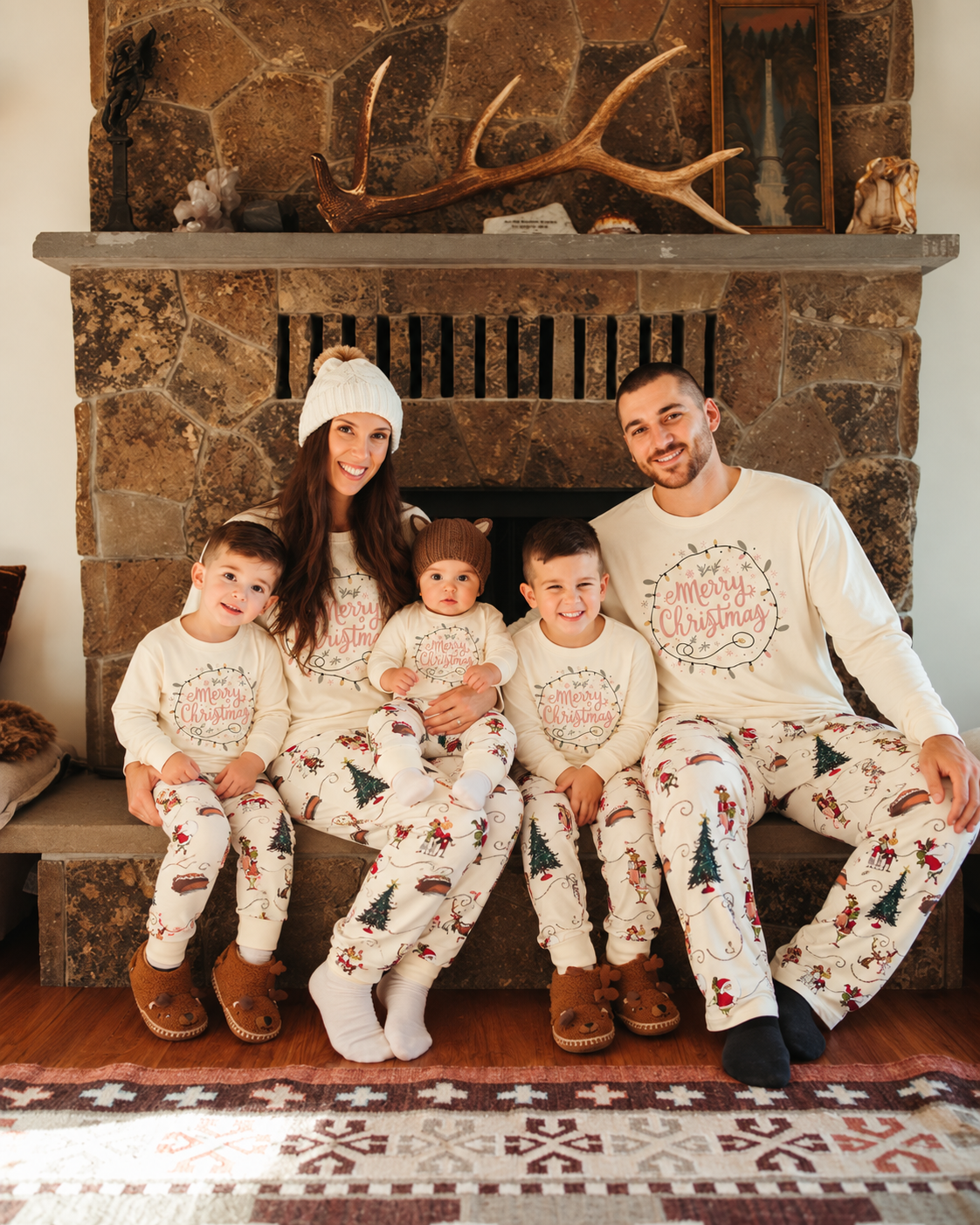 Noel Nest-Grinch Family Christmas Pajamas