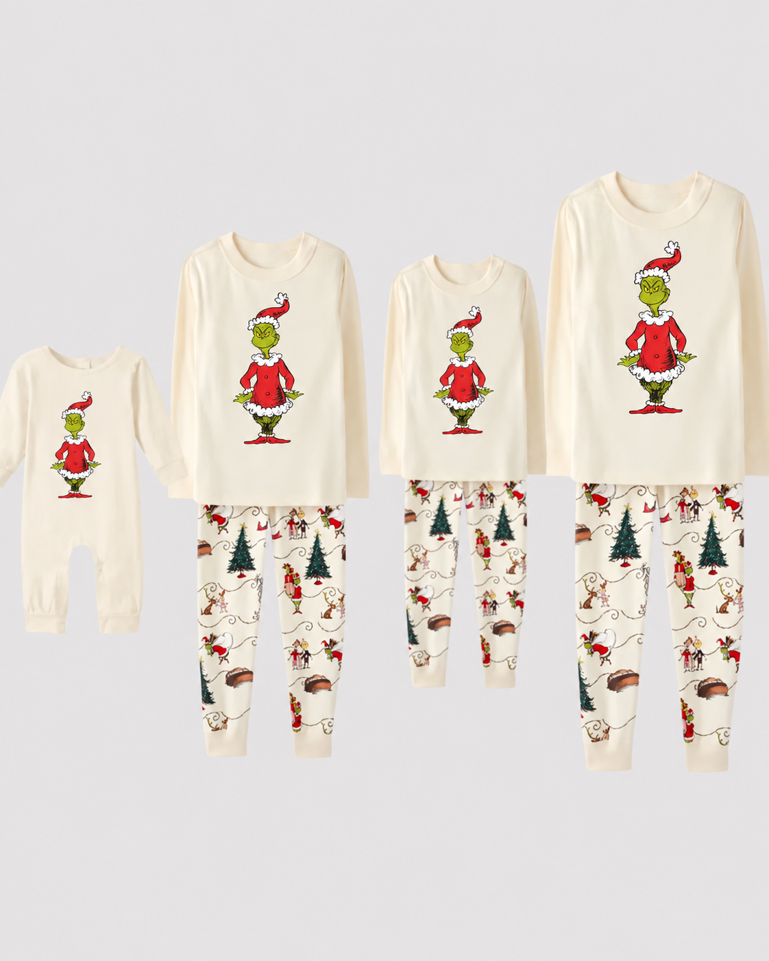 Grinch Cozy-Grinch Family Christmas Pajamas