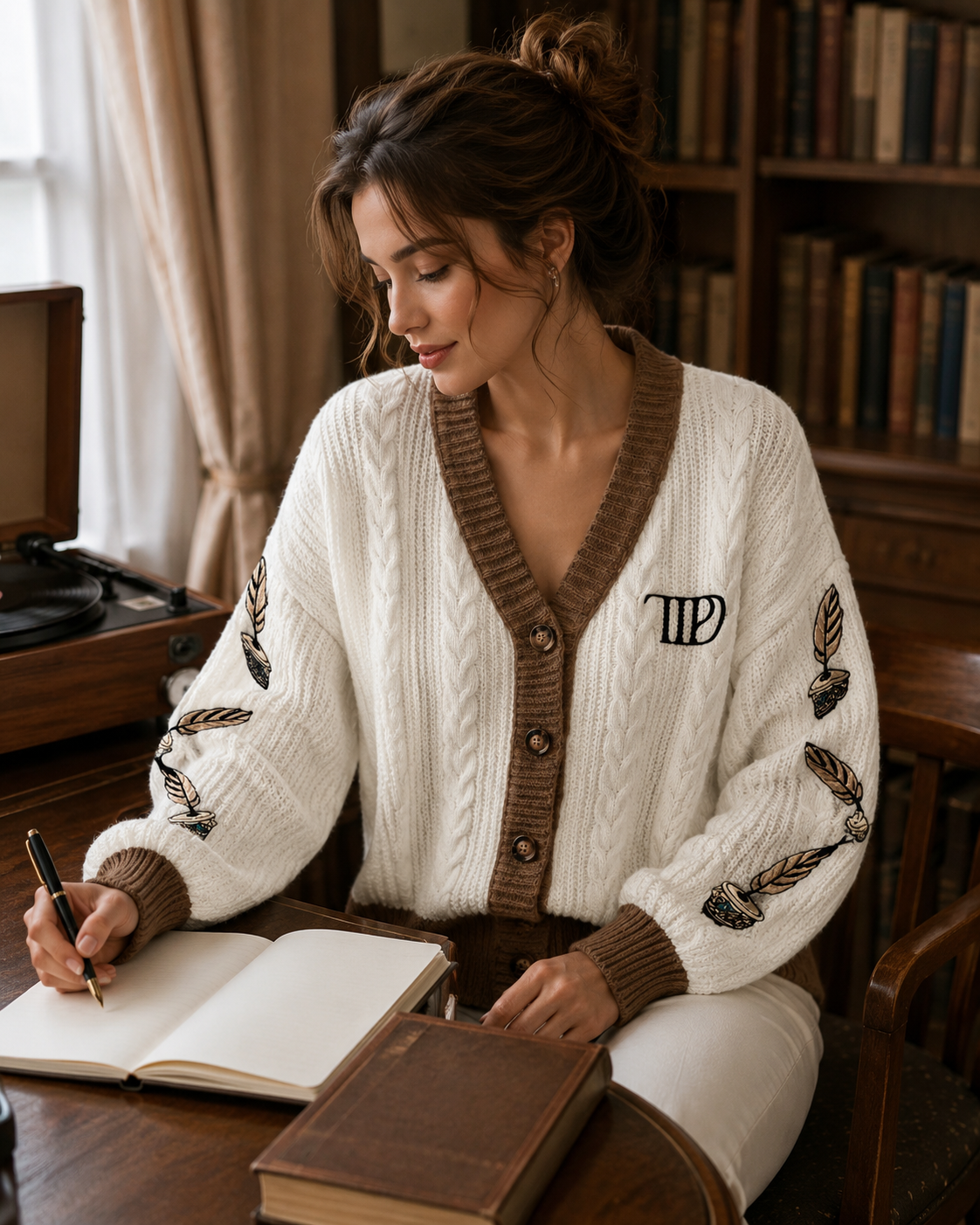 Tortured Poets Department Cardigan - Eras Tour Sweater