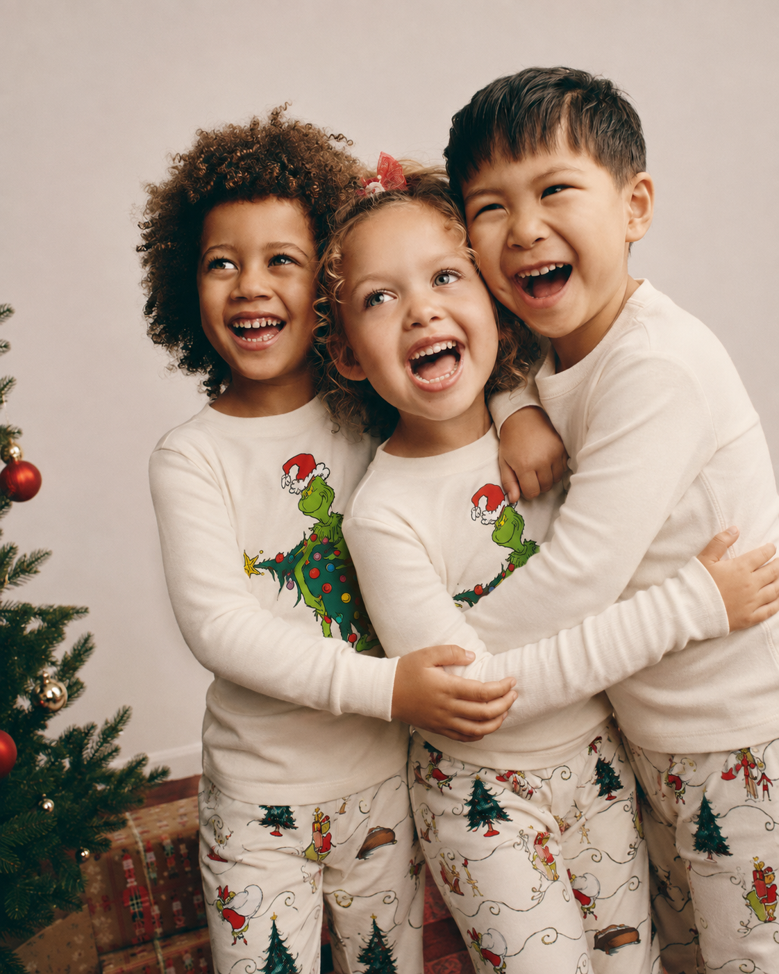 Sugar Tree-Grinch Family Christmas Pajamas