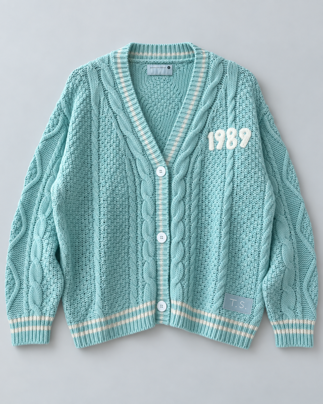 1989 Cardigan Taylors Version, Sky Blue Cardigan Sweater