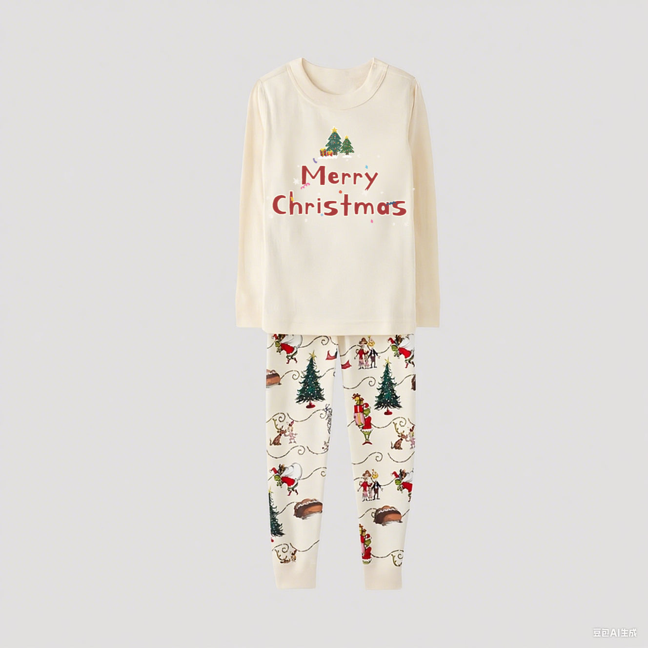 Merry Pines-Grinch Family Christmas Pajamas