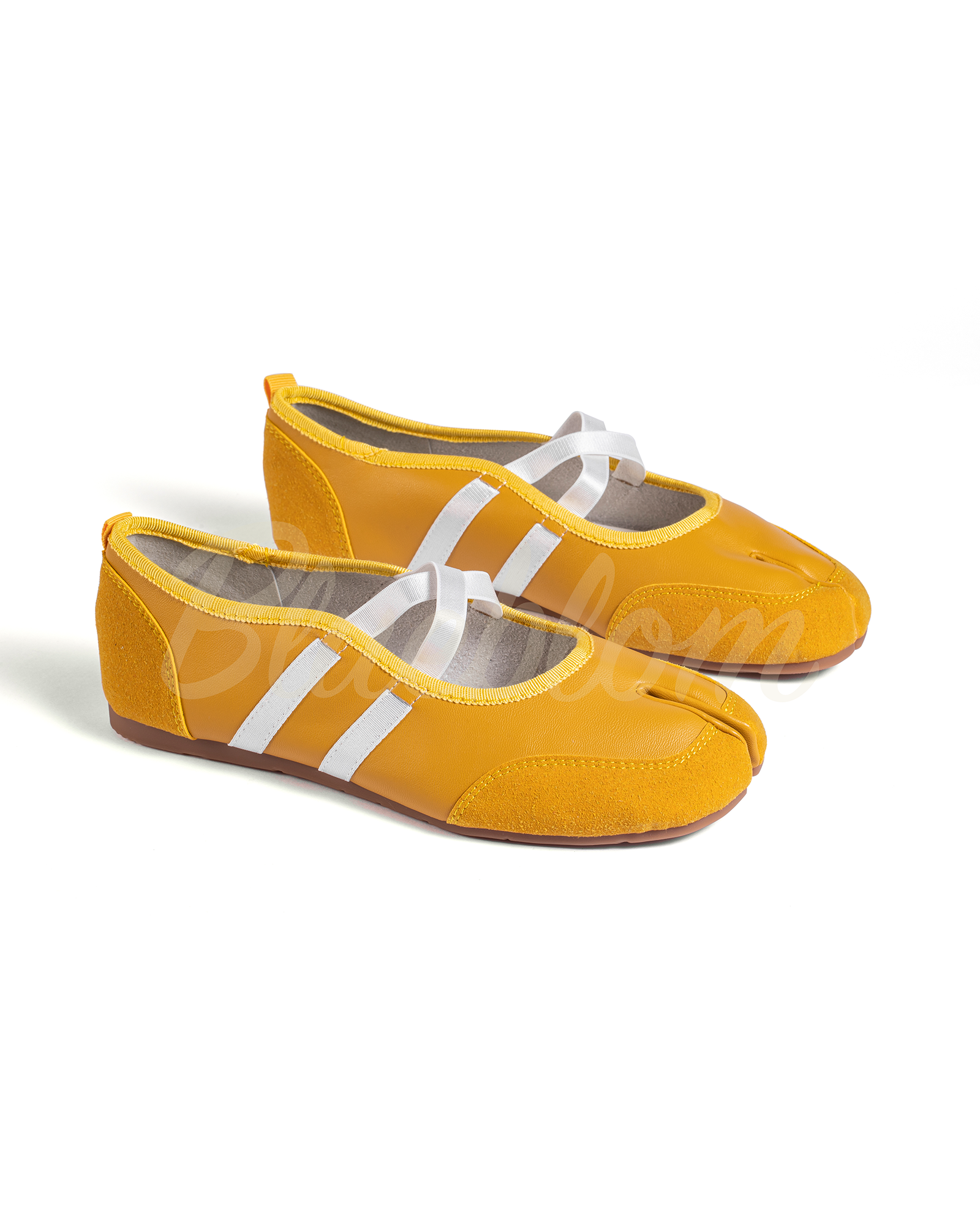 Cross Straps Tabi Ballet Sneakers