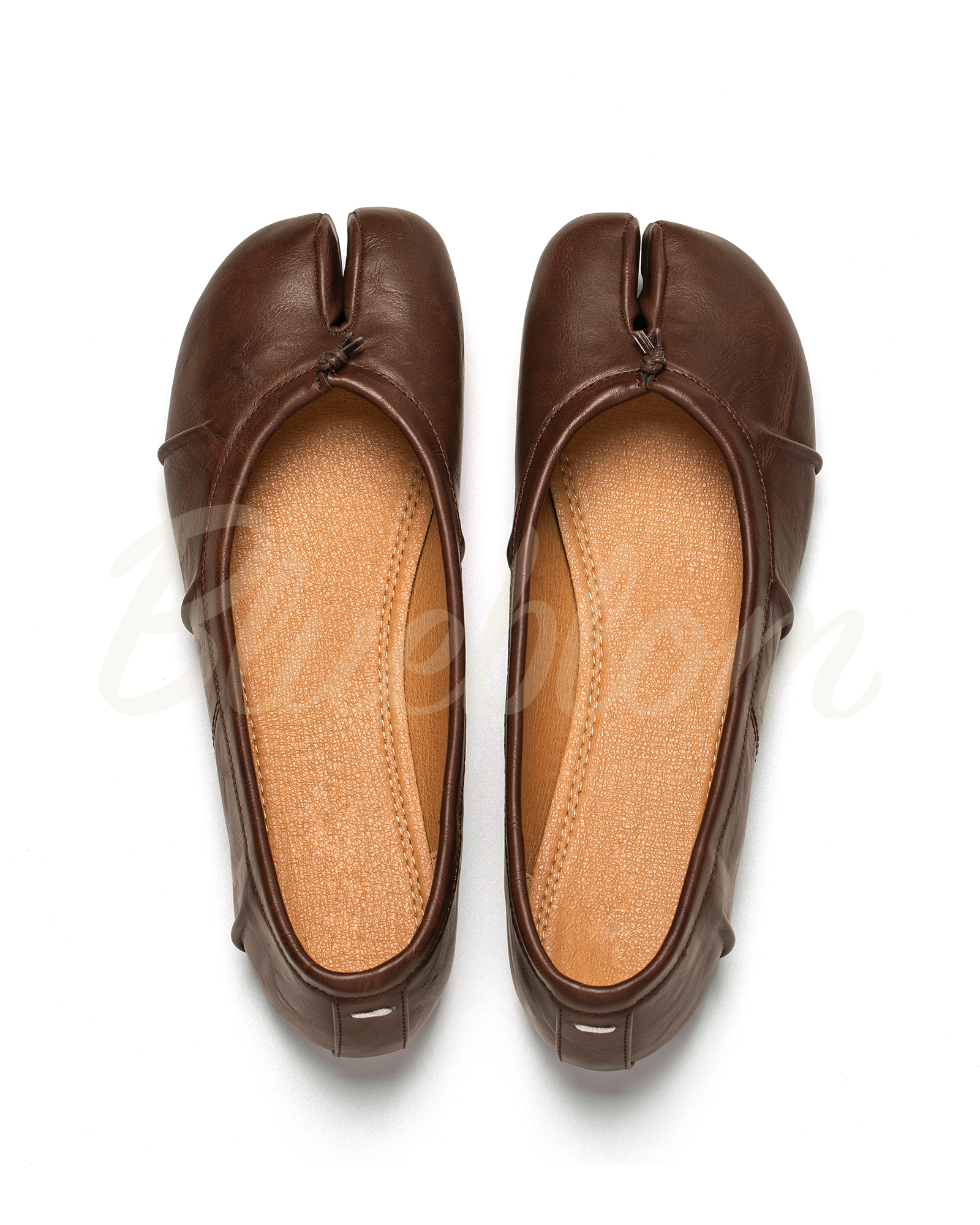 Brown Ballet  Tabi Shoes