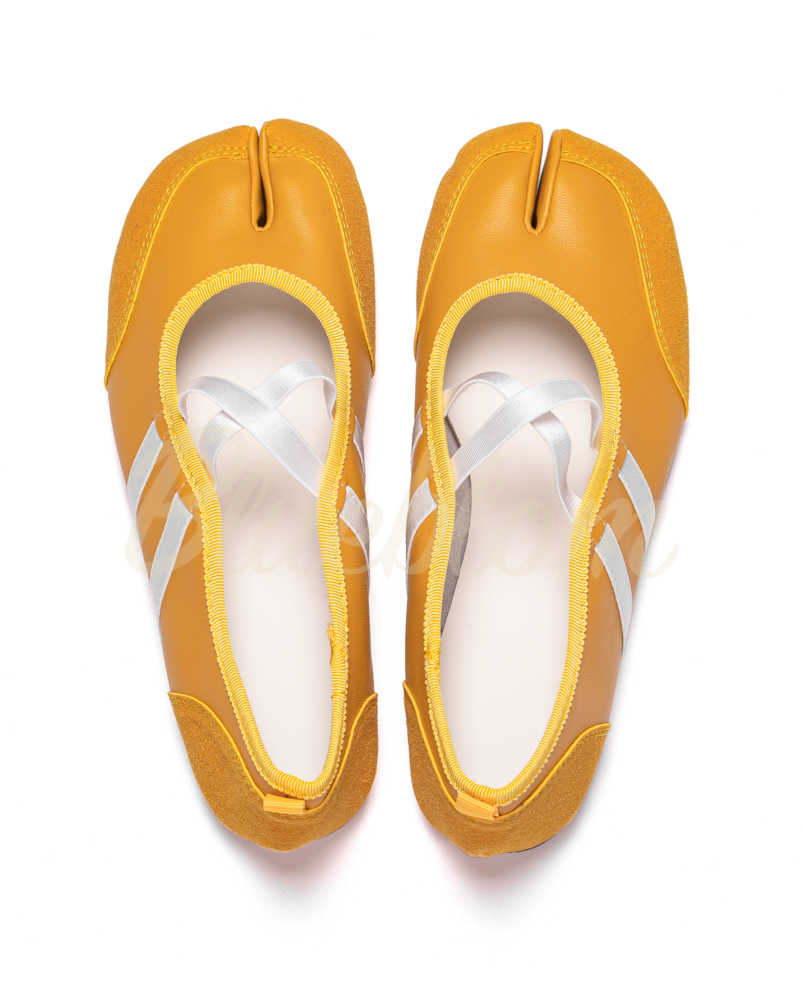Cross Straps Tabi Ballet Sneakers