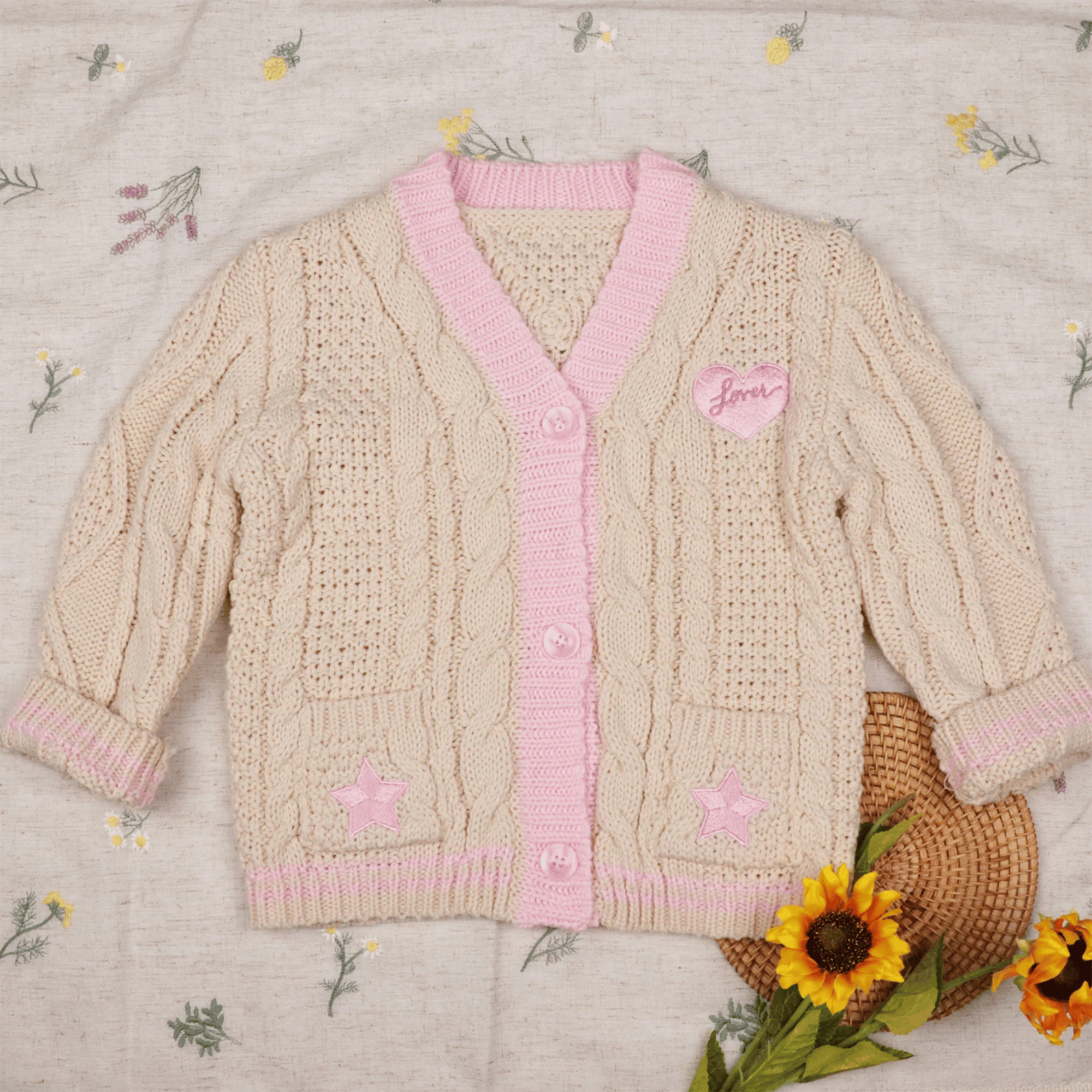 Lover Baby Cardigan Taylors Version, Lover Album Knit Sweater