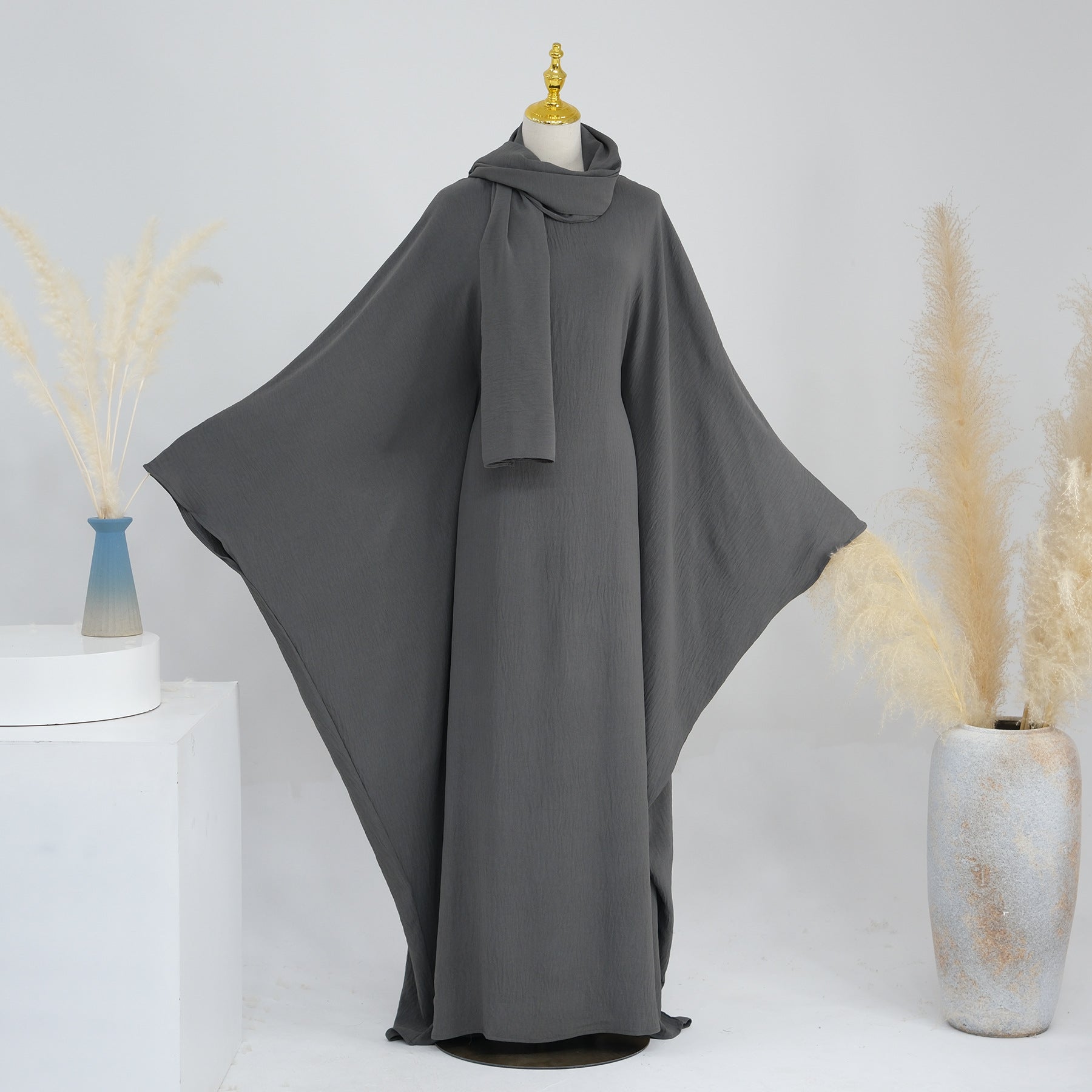 Bella Batwing Sleeve Abaya Maxi Dress kaftan dress
