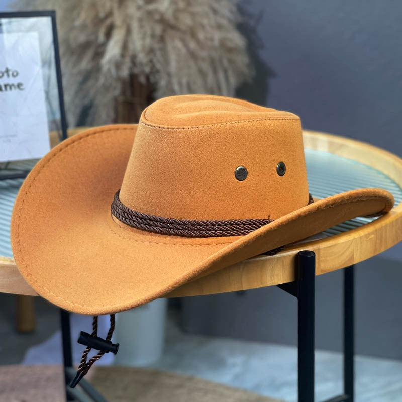 Western Cowboy Hat Large Wide Brim Headwear