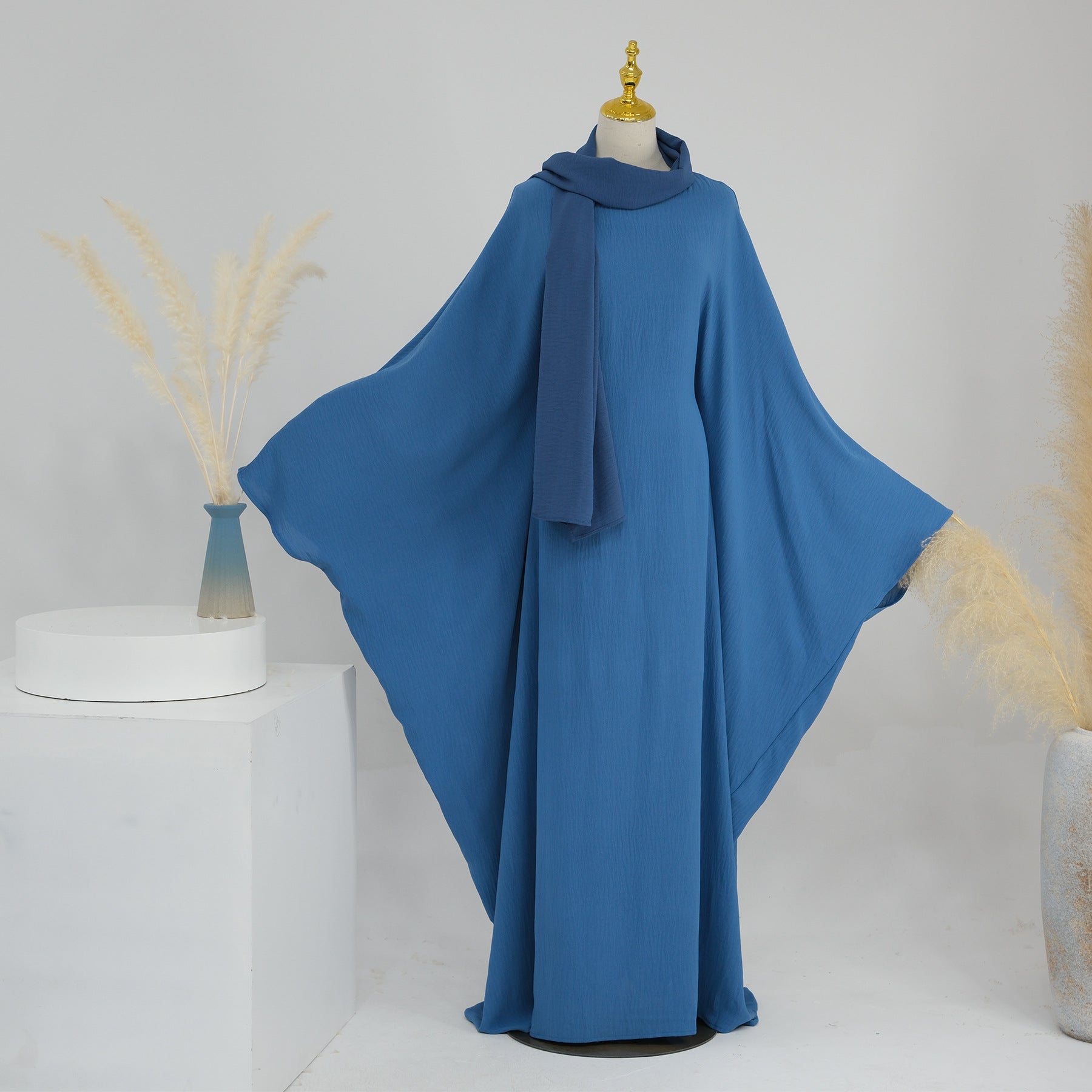 Bella Batwing Sleeve Abaya Maxi Dress kaftan dress