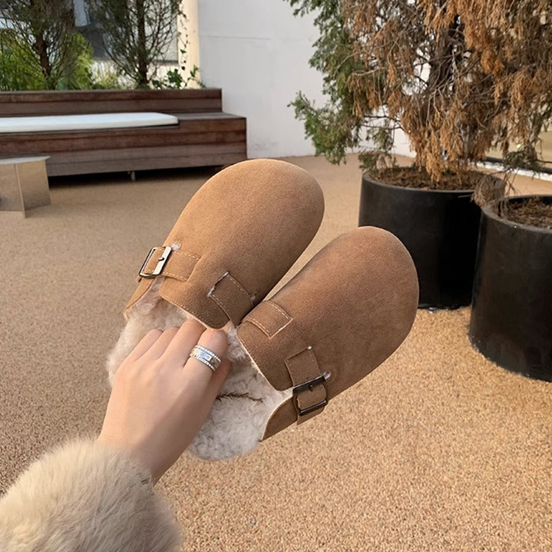 Boston Shearling Suede padded Leather