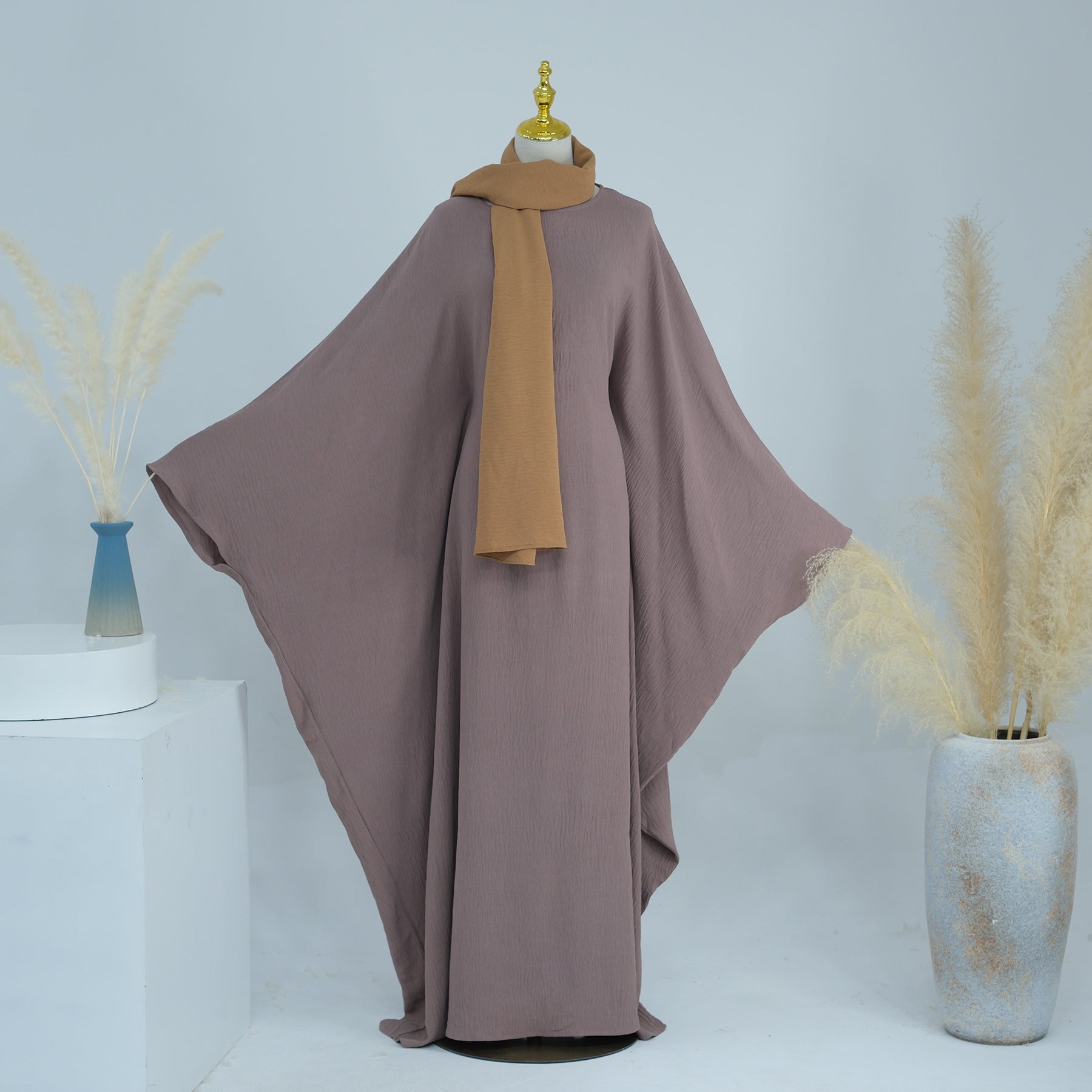 Bella Batwing Sleeve Abaya Maxi Dress kaftan dress