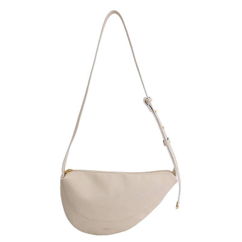 Crossbody PU Leather Crescent Koala Sling Bag