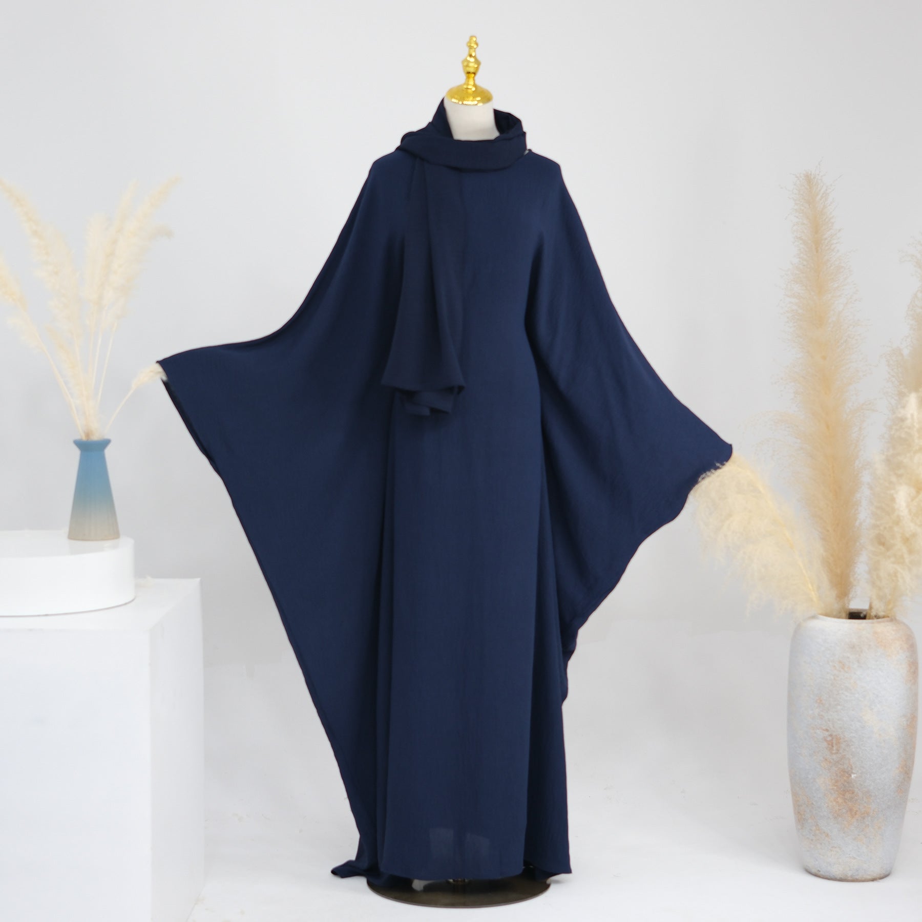 Bella Batwing Sleeve Abaya Maxi Dress kaftan dress
