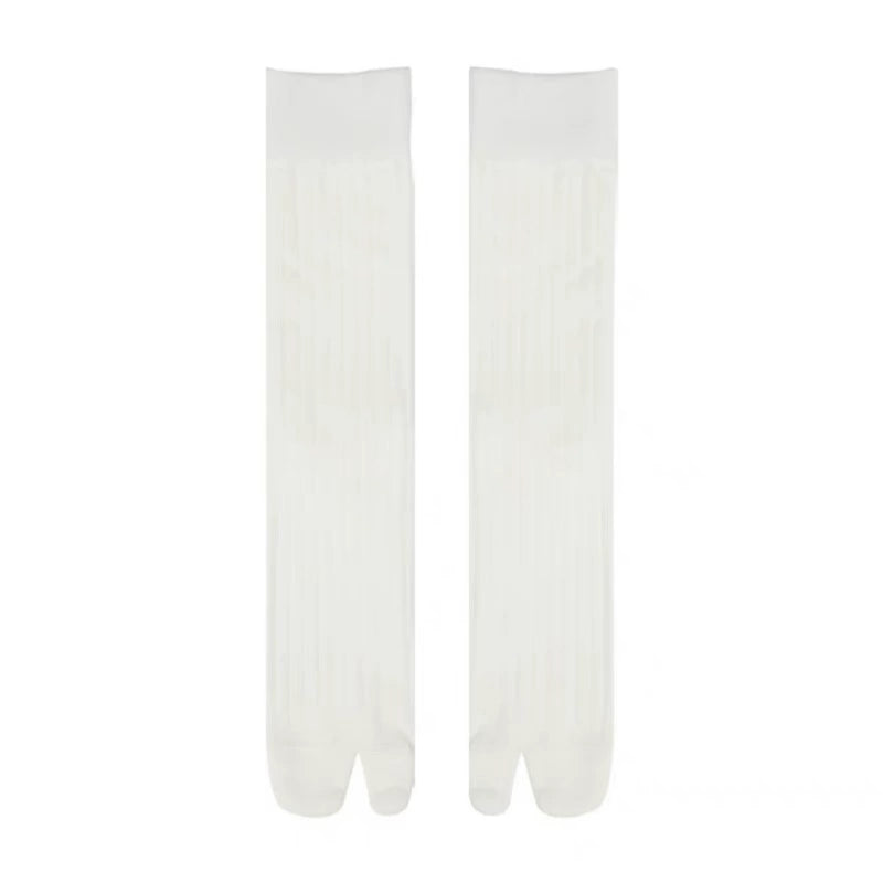Ribbed Tabi Socks
