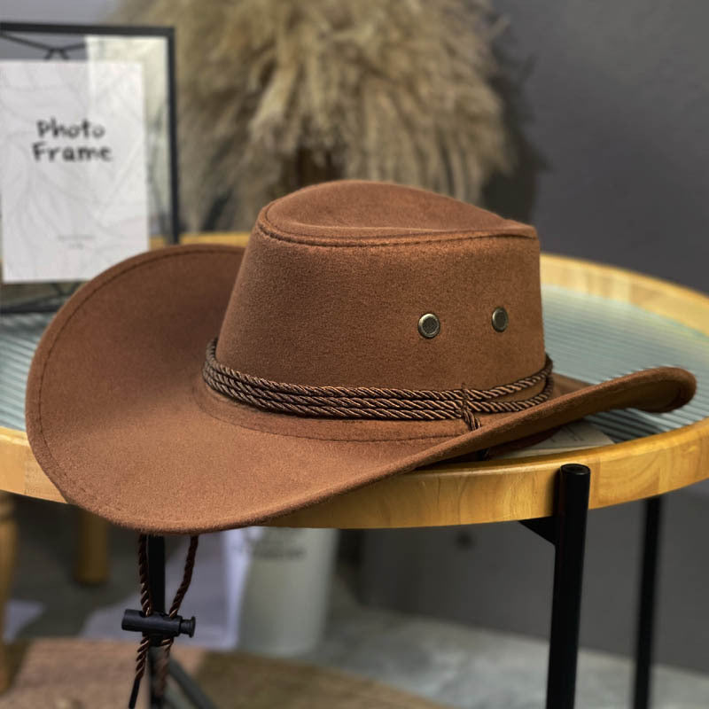 Western Cowboy Hat Large Wide Brim Headwear