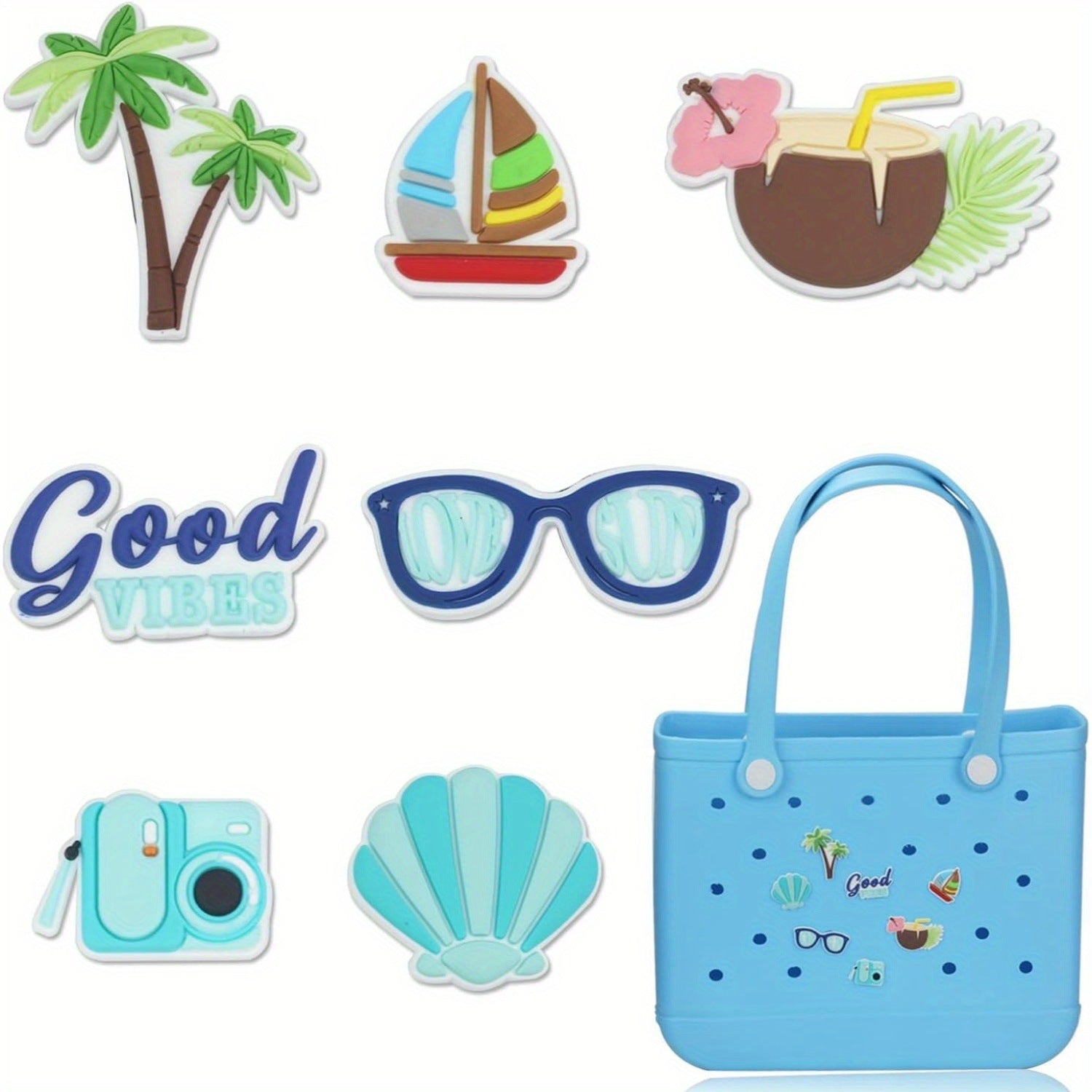 Summer Beach-Bogg Bag Beach Bag Decoration Accessories Set