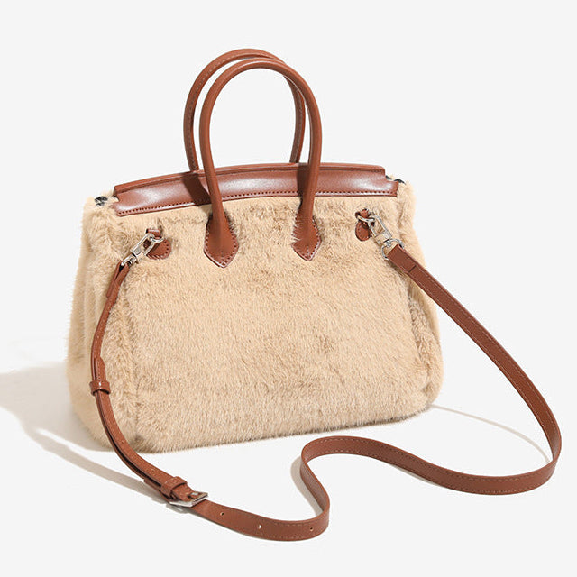 Fluffy Fox Brown-Jellycat Mini brikin  Bag