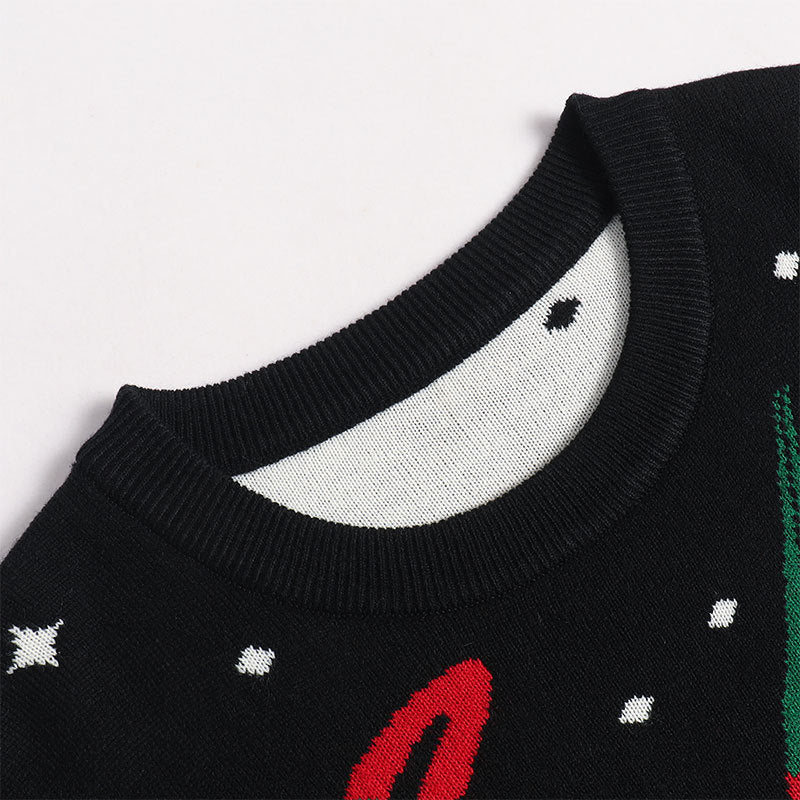Santa on Unicorn Fun Christmas Sweater