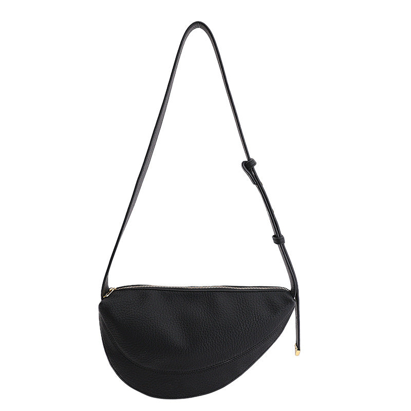 Crossbody PU Leather Crescent Koala Sling Bag