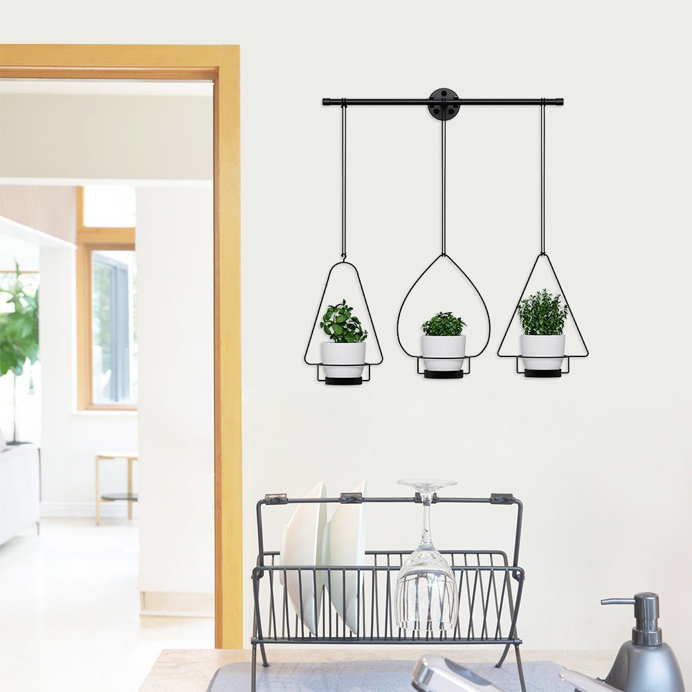 Wall Mounted Metal Plant Hook｜For 4.5 inch pots