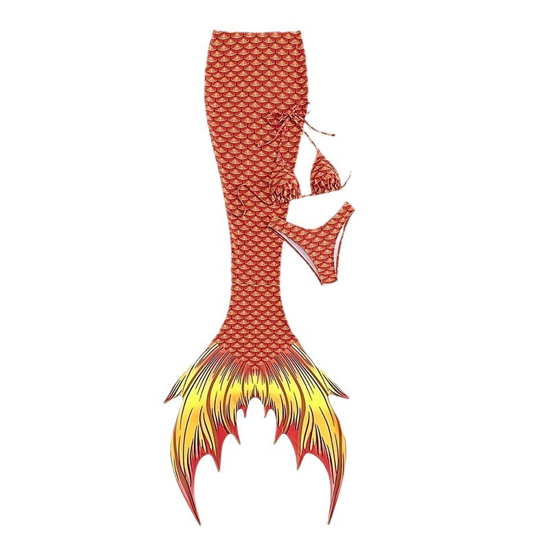 Mermaid Tail Bikini Swimsuit Set