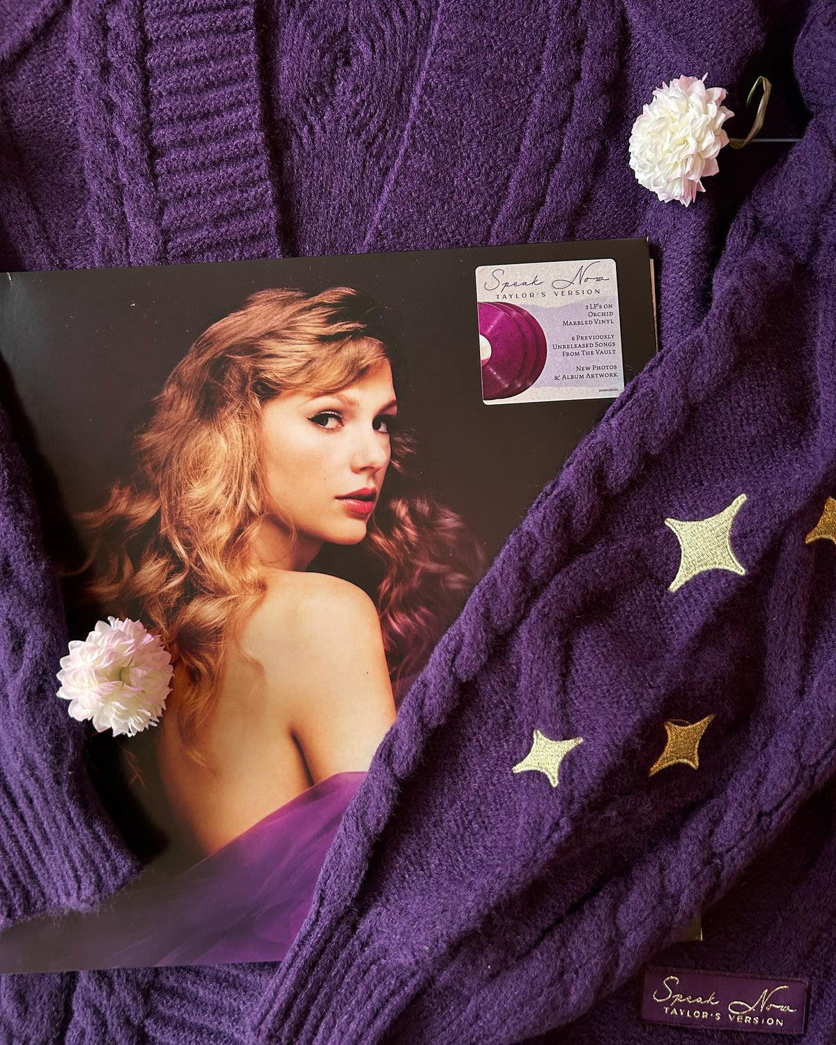 Speak Now Cardigan Taylors Version, Purple Cardigan Sweater