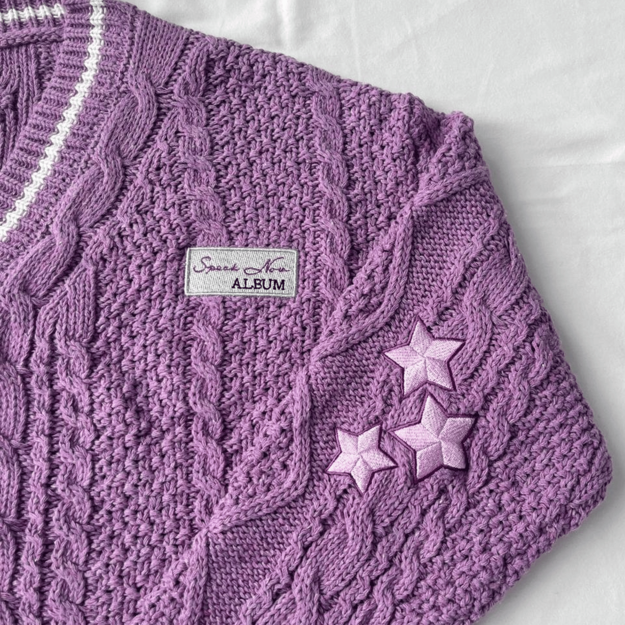 Speak Now Lavender Cardigan Taylors Version