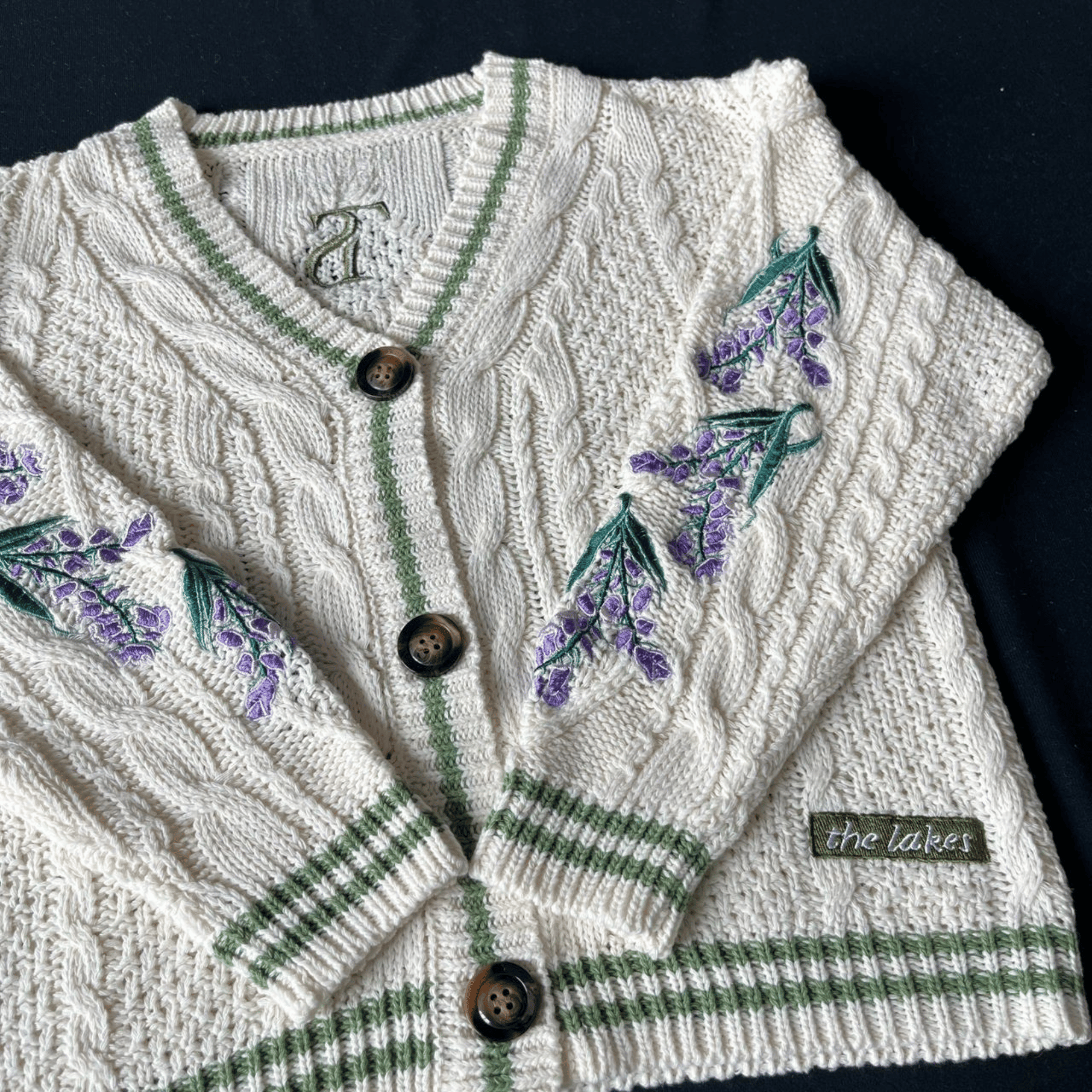 The Lakes Green Cardigan Taylors Version, Lavender Sweater