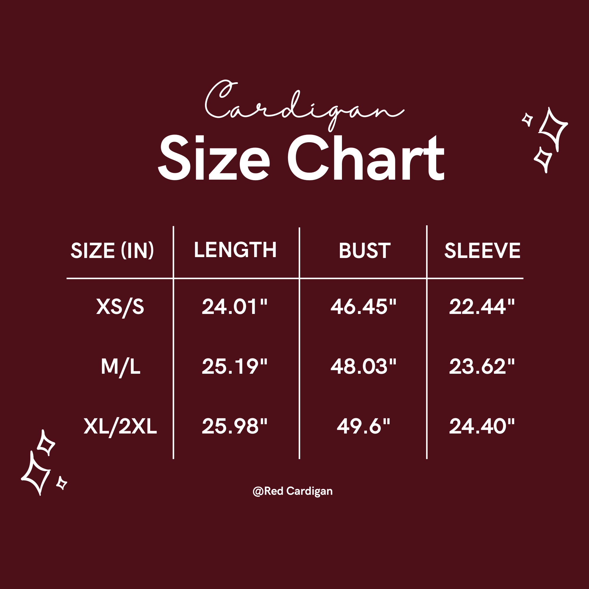 Red Taylors Version Cardigan - Eras Tour Sweater