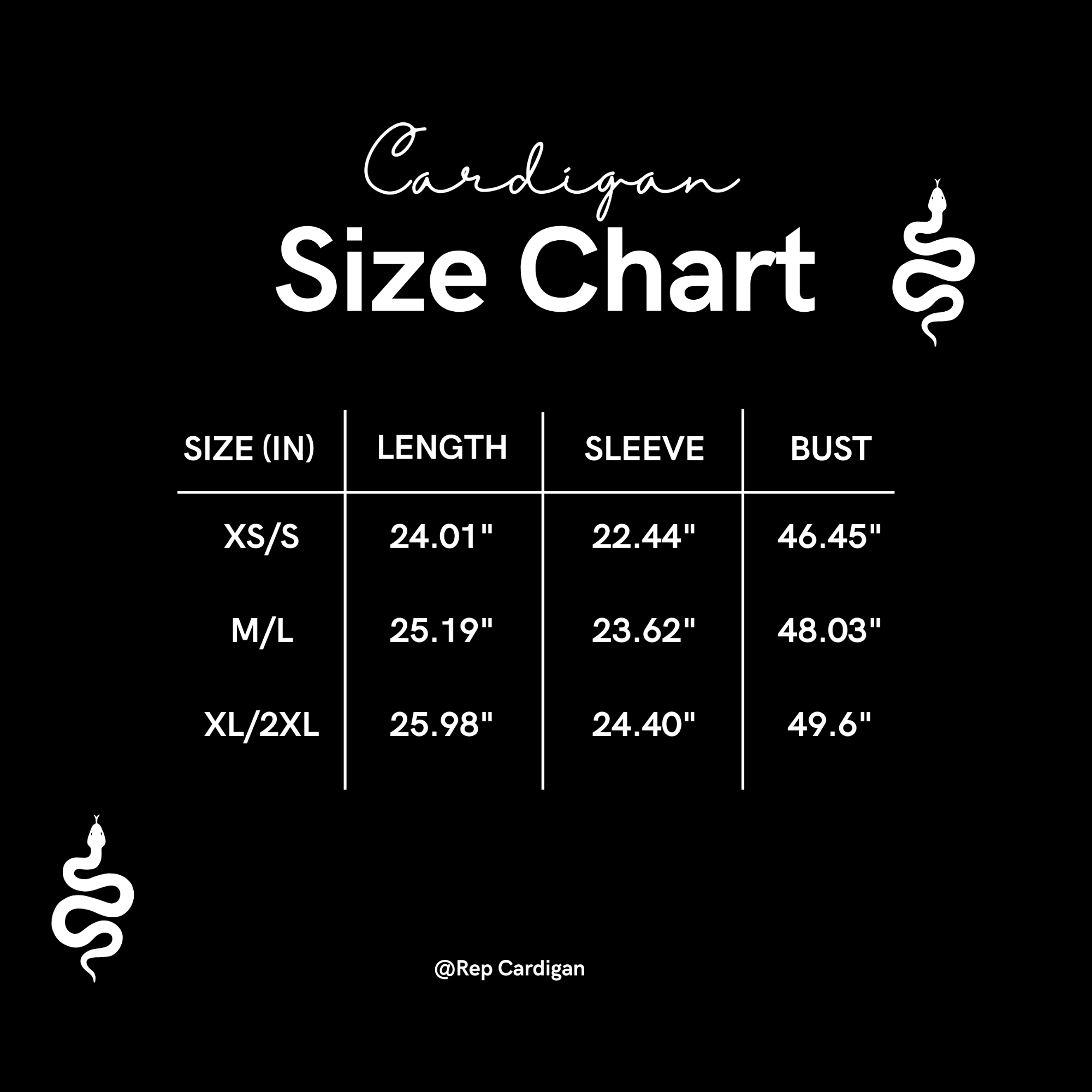 Black Reputation Snake Cardigan Embroidered, Eras Tour Outfit