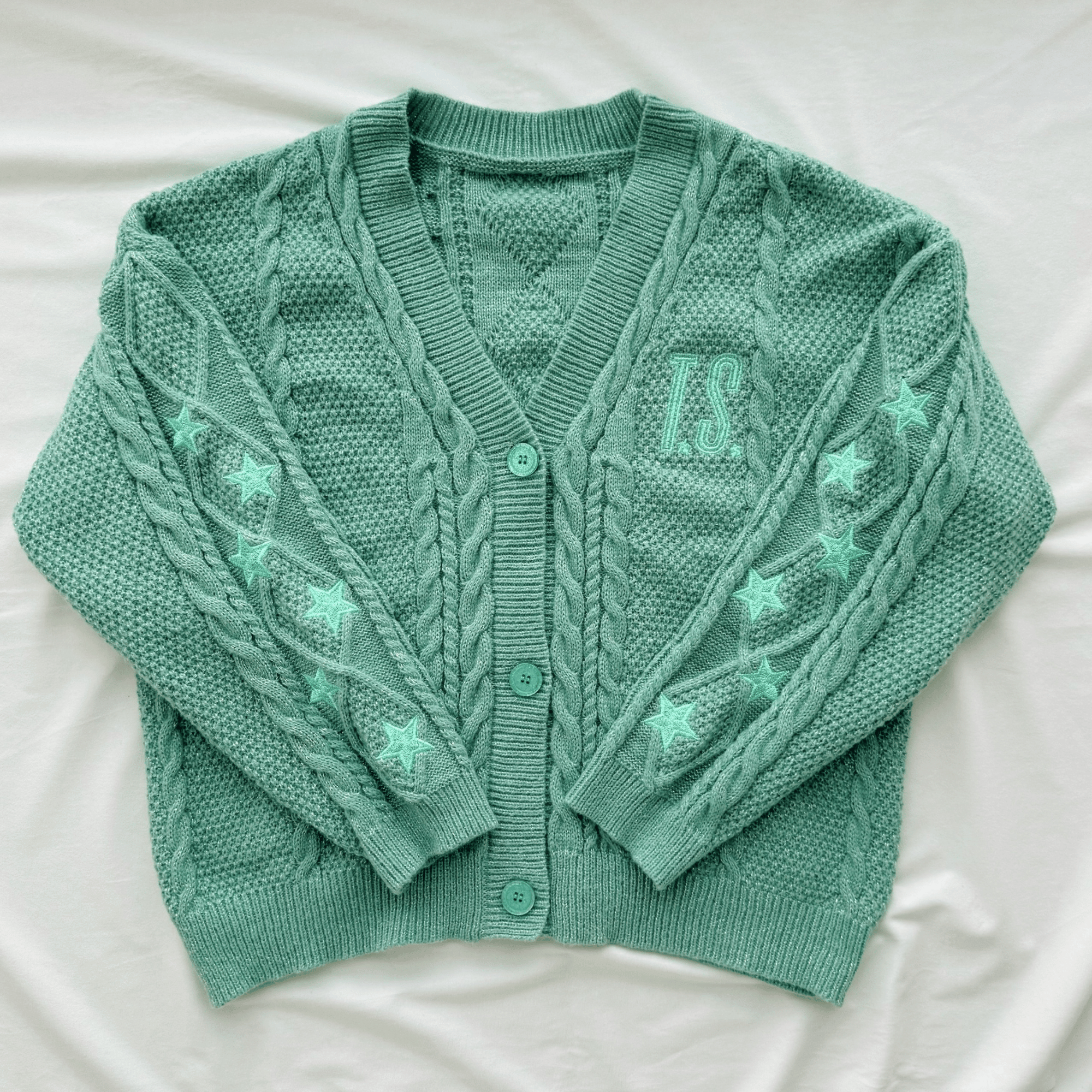 Showgirl Green Cardigan Taylors Version, Showgirl Album Sweater