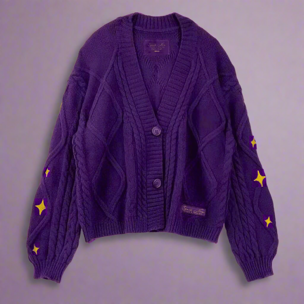 Speak Now Cardigan Taylors Version, Purple Cardigan Sweater
