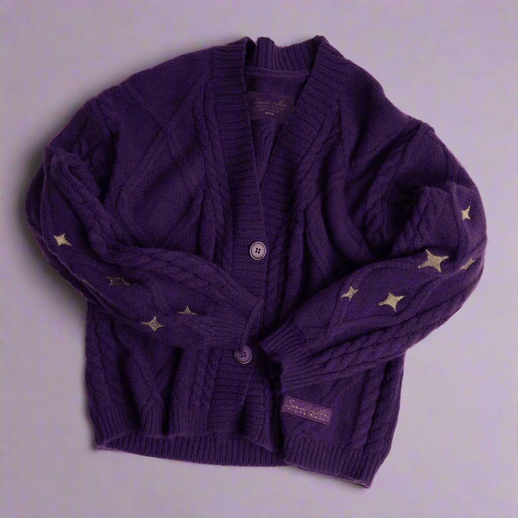 Speak Now Cardigan Taylors Version, Purple Cardigan Sweater
