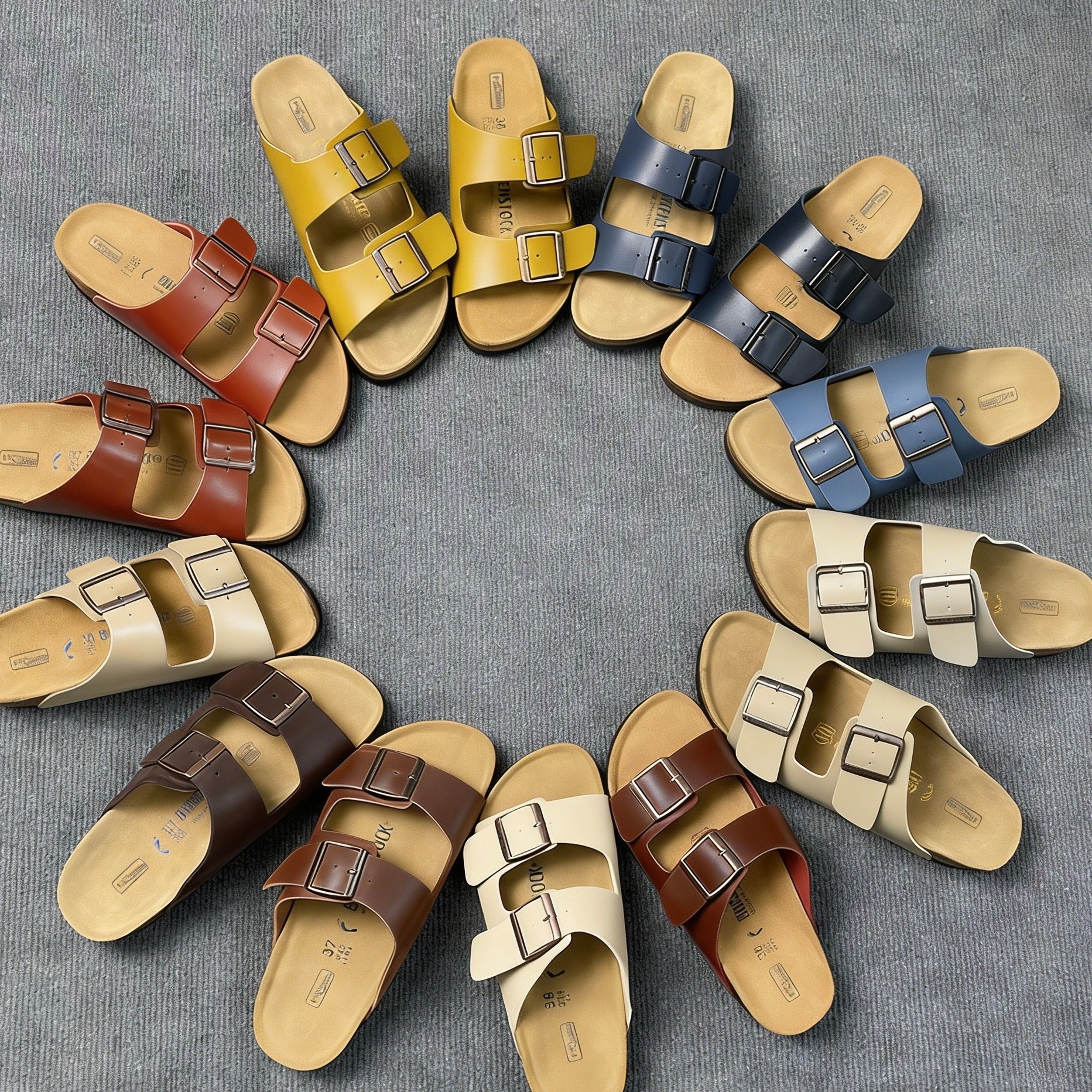 Arizona Oiled  Footbed Sandals Shoes