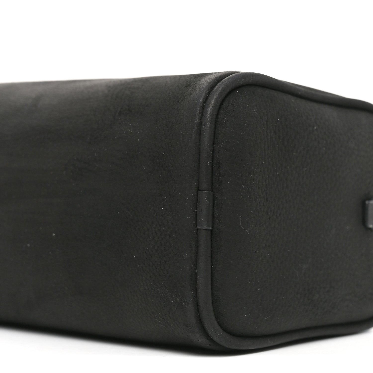 Nubuck 90's Leather Shoulder Bag  Bag Black