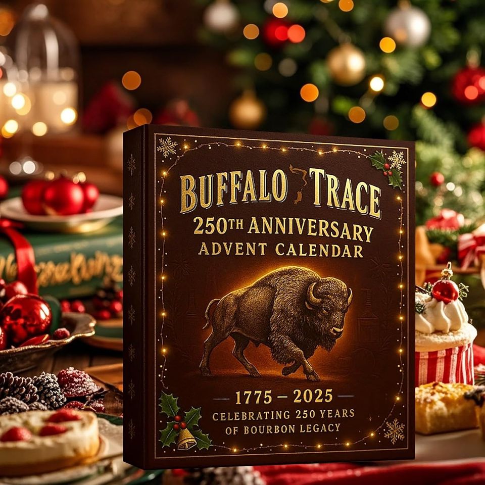 2026 Whiskey Advent Calendar 24 Wine Bottle Ornaments