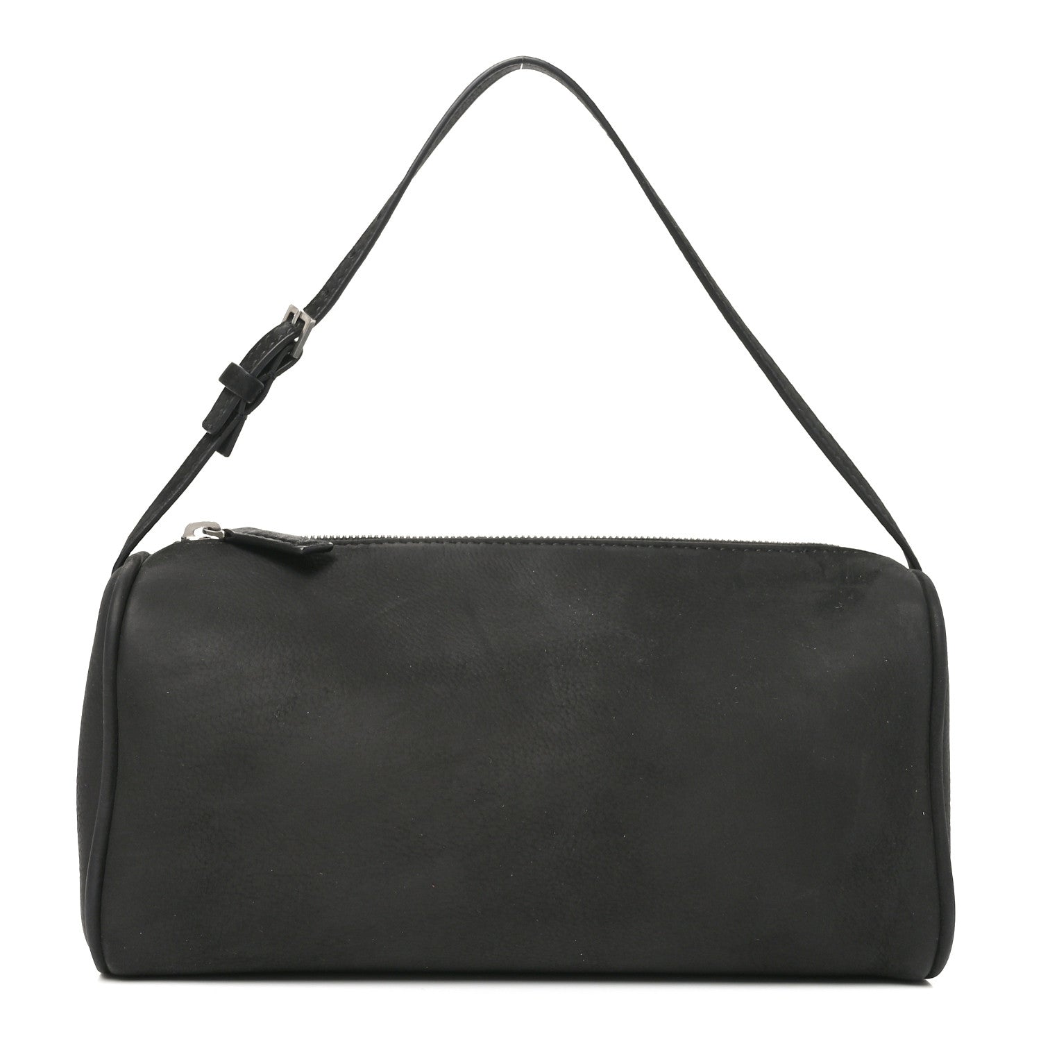 Nubuck 90's Leather Shoulder Bag  Bag Black